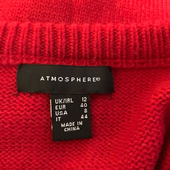 Ugly Christmas Sweater With Penguin and Snowflakes - Picture 3 of 7